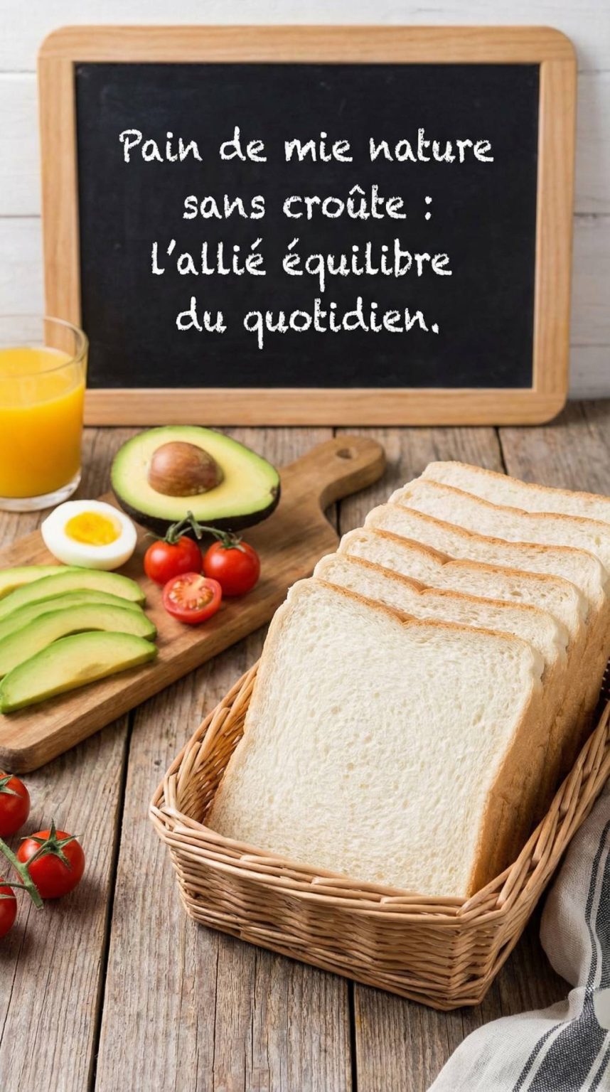 Pain de mie nature sans croûte : comment le choisir et l’intégrer à une alimentation équilibrée Pain de mie nature sans croûte : comment le choisir et l’intégrer à une alimentation équilibrée