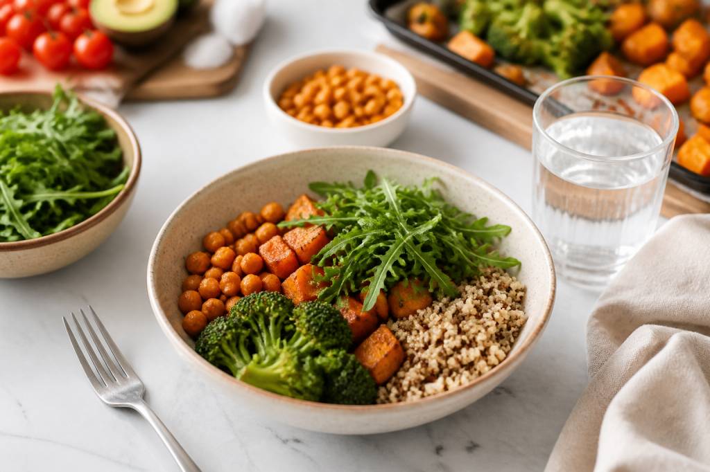 Exemple de menu végétarien pour la semaine : idées simples et équilibrées Exemple de menu végétarien pour la semaine : idées simples et équilibrées