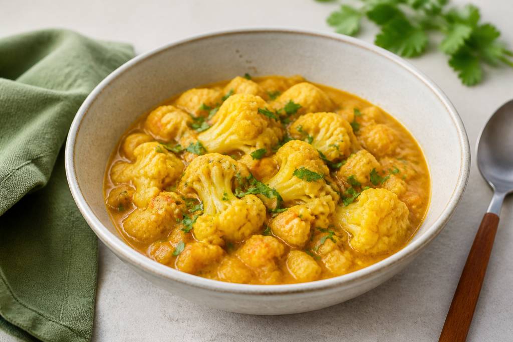 Curry chou fleur : recette facile et savoureuse Curry chou fleur : recette facile et savoureuse