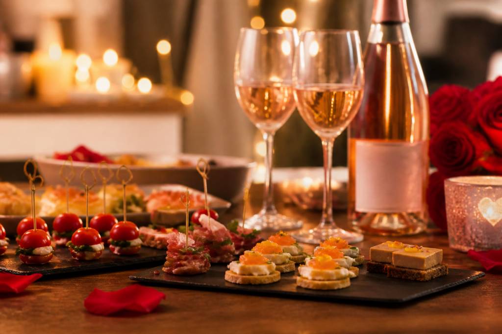 Apéro Saint-Valentin : idées gourmandes pour une soirée romantique réussi Apéro Saint-Valentin : idées gourmandes pour une soirée romantique réussi