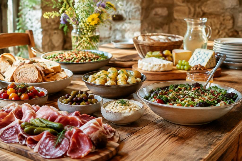 Buffet campagnard : idées de plats et conseils pour organiser un repas convivial Buffet campagnard : idées de plats et conseils pour organiser un repas convivial